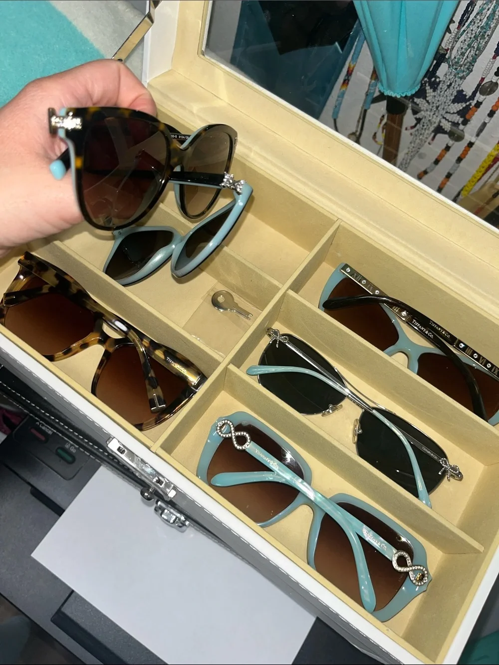 6 pairs EUC Tiffany & Co. Sunglasses